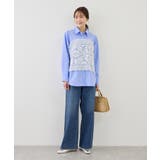 【WEB限定カラー】オーセンティックシャツ/UVカット・防シワ | ROPE' PICNIC | 詳細画像15 