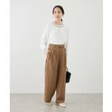 【WEB限定サイズ】配色アソートフロントタックブラウス | ROPE' PICNIC | 詳細画像15 