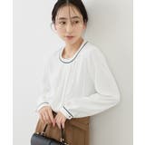 【WEB限定サイズ】配色アソートフロントタックブラウス | ROPE' PICNIC | 詳細画像20 