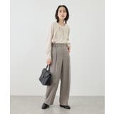 【WEB限定サイズ】配色アソートフロントタックブラウス | ROPE' PICNIC | 詳細画像22 