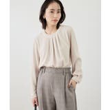 【WEB限定サイズ】配色アソートフロントタックブラウス | ROPE' PICNIC | 詳細画像24 