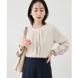 【WEB限定サイズ】配色アソートフロントタックブラウス | ROPE' PICNIC | 詳細画像31 