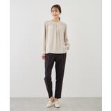 【WEB限定サイズ】配色アソートフロントタックブラウス | ROPE' PICNIC | 詳細画像36 