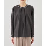 【WEB限定サイズ】配色アソートフロントタックブラウス | ROPE' PICNIC | 詳細画像37 