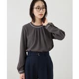 【WEB限定サイズ】配色アソートフロントタックブラウス | ROPE' PICNIC | 詳細画像4 