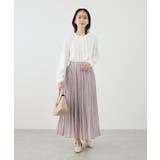 【WEB限定サイズ】配色アソートフロントタックブラウス | ROPE' PICNIC | 詳細画像8 