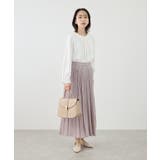 【WEB限定サイズ】配色アソートフロントタックブラウス | ROPE' PICNIC | 詳細画像9 