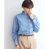 シャンブレーフリルシャツ/イージーケア | ROPE' PICNIC | 詳細画像13 