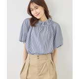 前後2WAYギャザーリボンデザインシャツ/UVケア・接触冷感・リンクコーデ | ROPE' PICNIC | 詳細画像14 