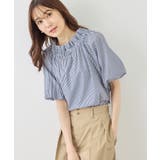 前後2WAYギャザーリボンデザインシャツ/UVケア・接触冷感・リンクコーデ | ROPE' PICNIC | 詳細画像15 