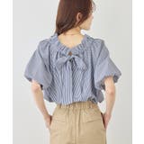 前後2WAYギャザーリボンデザインシャツ/UVケア・接触冷感・リンクコーデ | ROPE' PICNIC | 詳細画像16 
