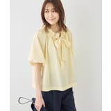 前後2WAYギャザーリボンデザインシャツ/UVケア・接触冷感・リンクコーデ | ROPE' PICNIC | 詳細画像30 