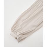 袖プリーツフレアブラウス | ROPE' PICNIC | 詳細画像35 