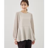 袖プリーツフレアブラウス | ROPE' PICNIC | 詳細画像5 