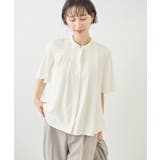 ジョーゼットタックハーフスリーブブラウス | ROPE' PICNIC | 詳細画像11 