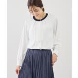 【WEB限定サイズ】配色アソートボウタイフウブラウス | ROPE' PICNIC | 詳細画像10 