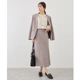 【WEB限定サイズ】配色アソートボウタイフウブラウス | ROPE' PICNIC | 詳細画像14 