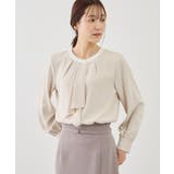 【WEB限定サイズ】配色アソートボウタイフウブラウス | ROPE' PICNIC | 詳細画像17 