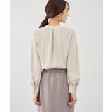 【WEB限定サイズ】配色アソートボウタイフウブラウス | ROPE' PICNIC | 詳細画像18 