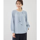 【WEB限定サイズ】配色アソートボウタイフウブラウス | ROPE' PICNIC | 詳細画像26 