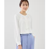 【WEB限定サイズ】配色アソートボウタイフウブラウス | ROPE' PICNIC | 詳細画像4 