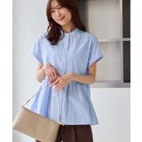 フレンチペプラムシャツ/UVカット・防シワ | ROPE' PICNIC | 詳細画像14 