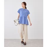 フレンチペプラムシャツ/UVカット・防シワ | ROPE' PICNIC | 詳細画像16 