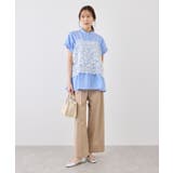 フレンチペプラムシャツ/UVカット・防シワ | ROPE' PICNIC | 詳細画像20 