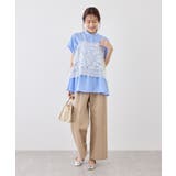 フレンチペプラムシャツ/UVカット・防シワ | ROPE' PICNIC | 詳細画像21 