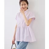 フレンチペプラムシャツ/UVカット・防シワ | ROPE' PICNIC | 詳細画像29 