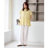 フレンチペプラムシャツ/UVカット・防シワ | ROPE' PICNIC | 詳細画像32 