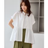 フレンチペプラムシャツ/UVカット・防シワ | ROPE' PICNIC | 詳細画像4 