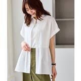 フレンチペプラムシャツ/UVカット・防シワ | ROPE' PICNIC | 詳細画像6 