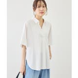 スキッパーシャツブラウス/UVカット・接触冷感・防シワ | ROPE' PICNIC | 詳細画像17