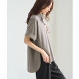 スキッパーシャツブラウス/UVカット・接触冷感・防シワ | ROPE' PICNIC | 詳細画像6