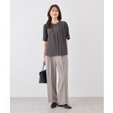 袖プリーツハーフスリーブブラウス | ROPE' PICNIC | 詳細画像15 