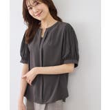 袖プリーツハーフスリーブブラウス | ROPE' PICNIC | 詳細画像18 