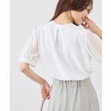 袖プリーツハーフスリーブブラウス | ROPE' PICNIC | 詳細画像26 