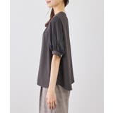 袖プリーツハーフスリーブブラウス | ROPE' PICNIC | 詳細画像38 