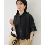 ブラック(01) | レースシャツ | ROPE' PICNIC