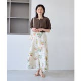 エアリーリネンライク キーネックブラウス/接触冷感・UVカット・速乾 | ROPE' PICNIC | 詳細画像7