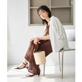 【ちゃんと+かわいい保証】カットジョーゼットスキッパーブラウス UVケア 接触冷… | ROPE' PICNIC | 詳細画像15
