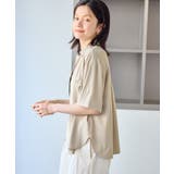 【ちゃんと+かわいい保証】カットジョーゼットスキッパーブラウス UVケア 接触冷… | ROPE' PICNIC | 詳細画像24