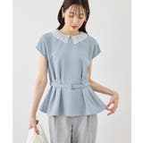 【ベストヒット】襟レースフレンチスリーブブラウス/UVカット | ROPE' PICNIC | 詳細画像21 