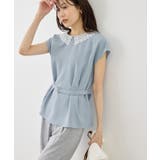 【ベストヒット】襟レースフレンチスリーブブラウス/UVカット | ROPE' PICNIC | 詳細画像23 