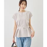 【ベストヒット】襟レースフレンチスリーブブラウス/UVカット | ROPE' PICNIC | 詳細画像5 