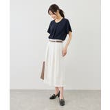 フロントタックタイハーフスリーブブラウス | ROPE' PICNIC | 詳細画像14