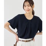 フロントタックタイハーフスリーブブラウス | ROPE' PICNIC | 詳細画像16