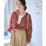 ブラウン(20) | お着軽シャツシリーズ 無地 ストライプ | ROPE' PICNIC