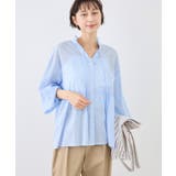 お着軽シャツシリーズ フリルカラーシアーペプラムブラウス/接触冷感・通気性 | ROPE' PICNIC | 詳細画像26 